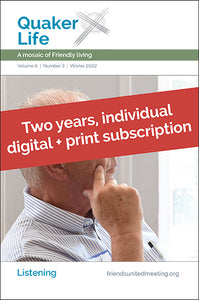 Quaker Life: two year, individual, digital and print subscription